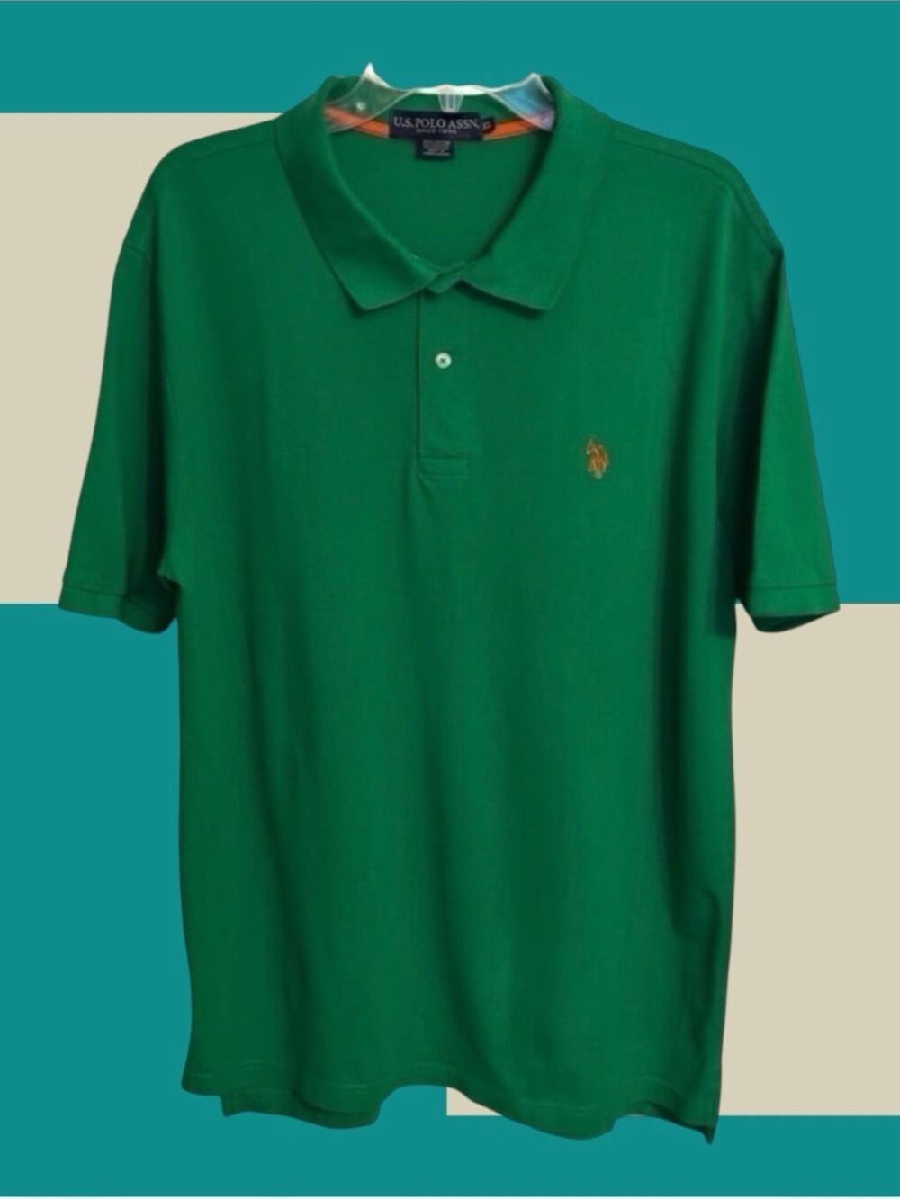 US Polo Men's Cotton Polo SS Golf Shirt Size XL